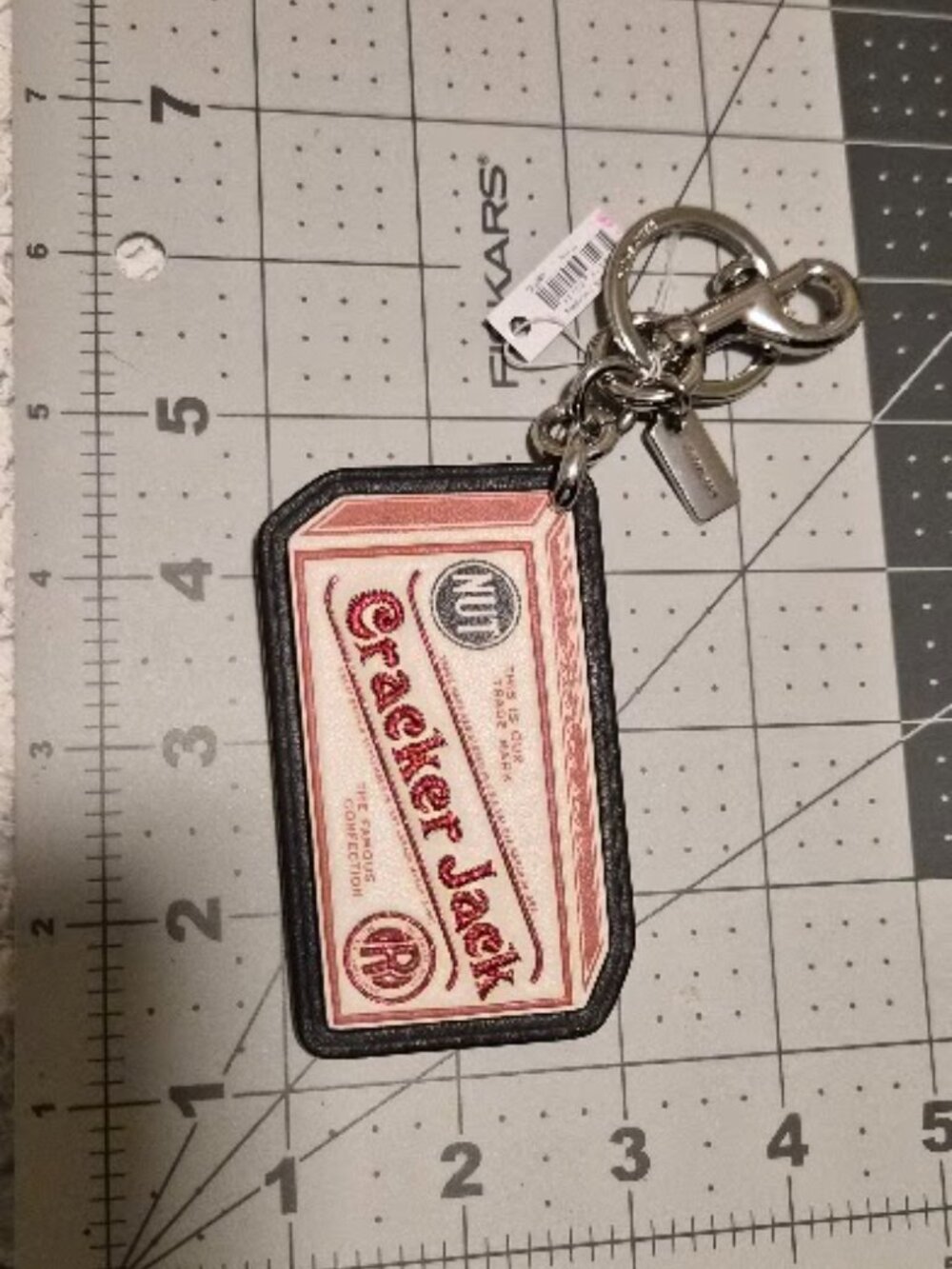 Coach Cracker Jack Key Ring Bag Charm F26897 ©️2018 - Picture 3 of 3